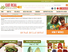 Tablet Screenshot of eatrealamerica.com